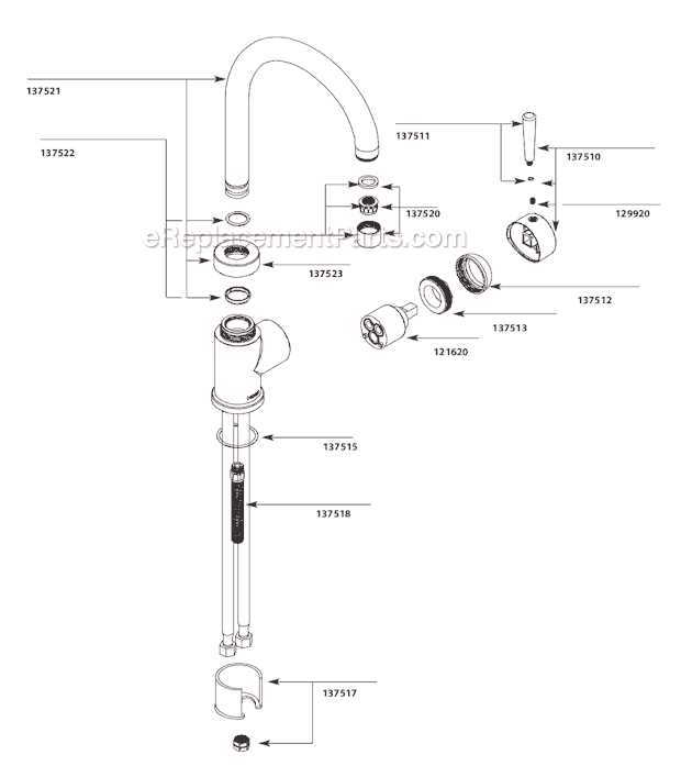 moen 7700 parts diagram