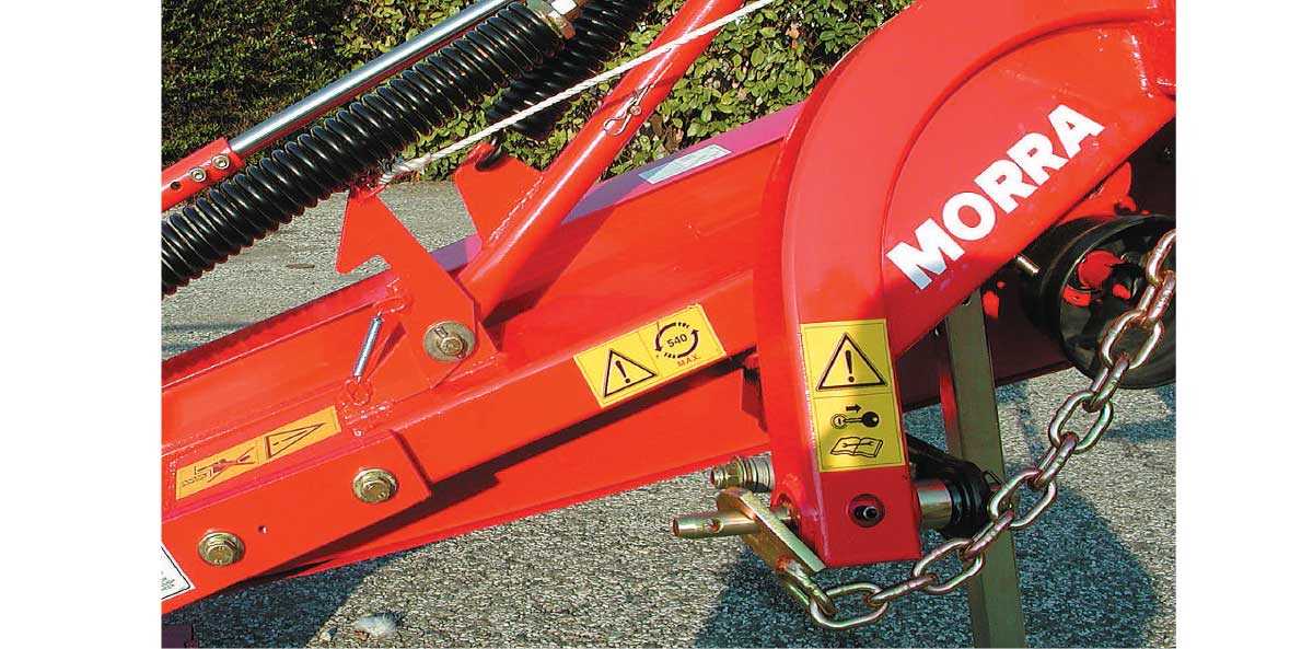 morra disc mower parts diagram