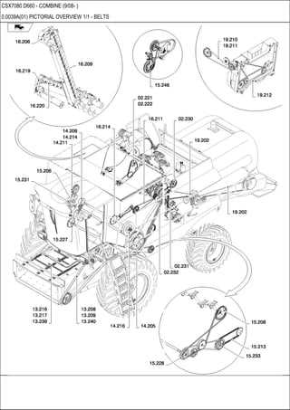 new holland 617 disc mower parts diagram