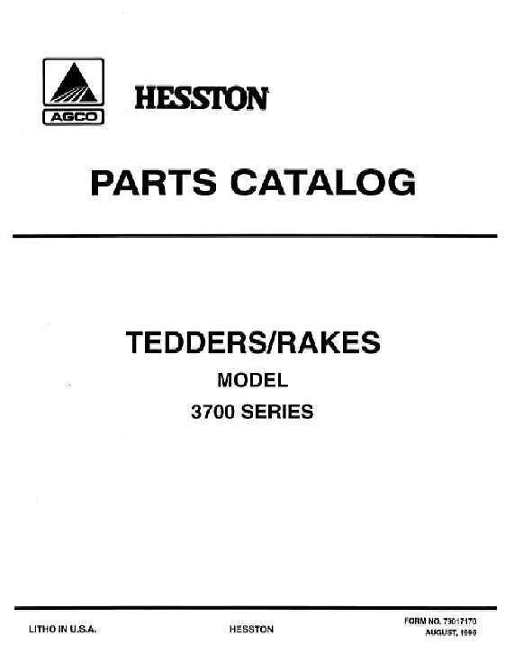 new idea 4217 tedder parts diagram