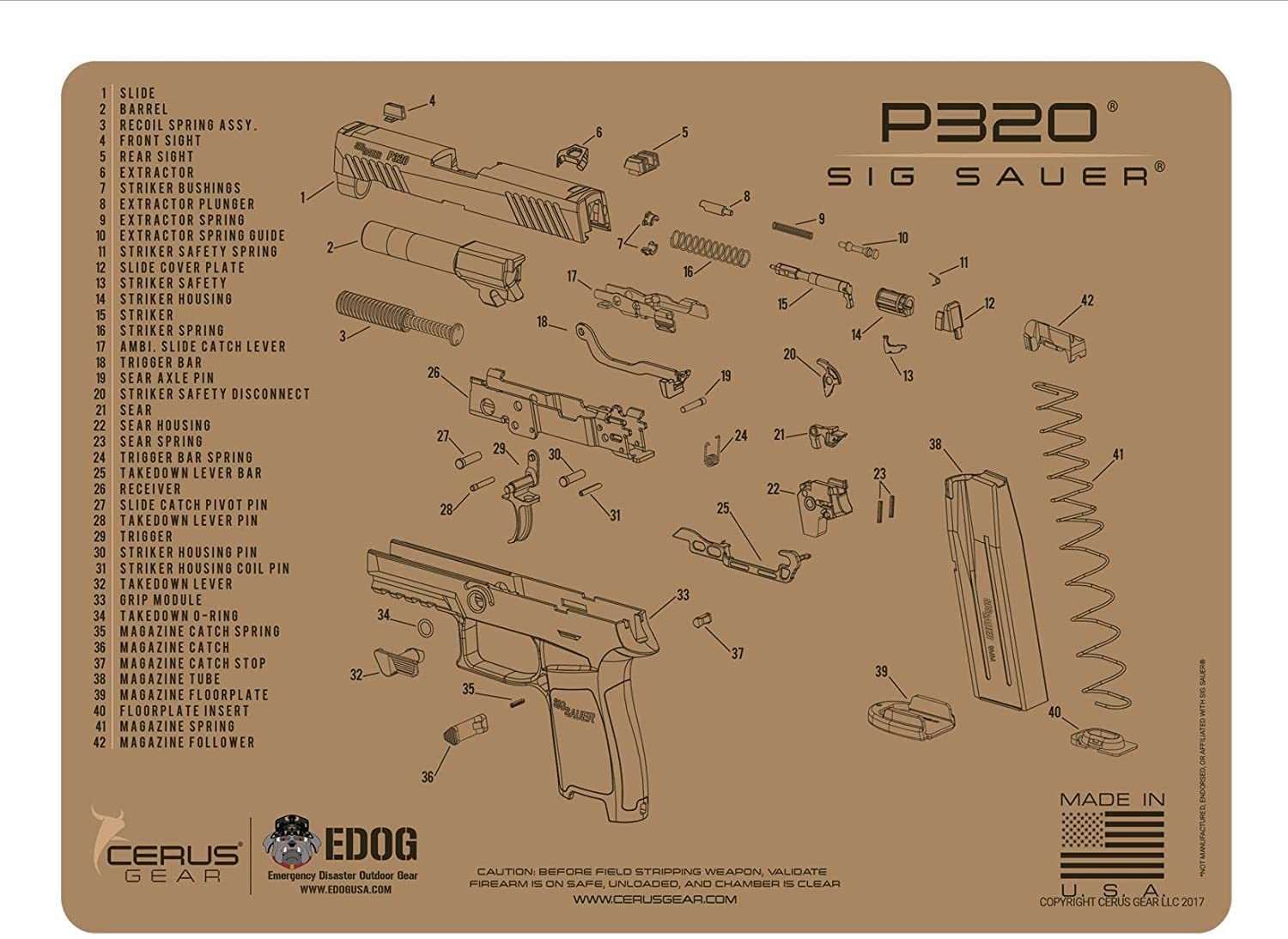 p320 parts diagram