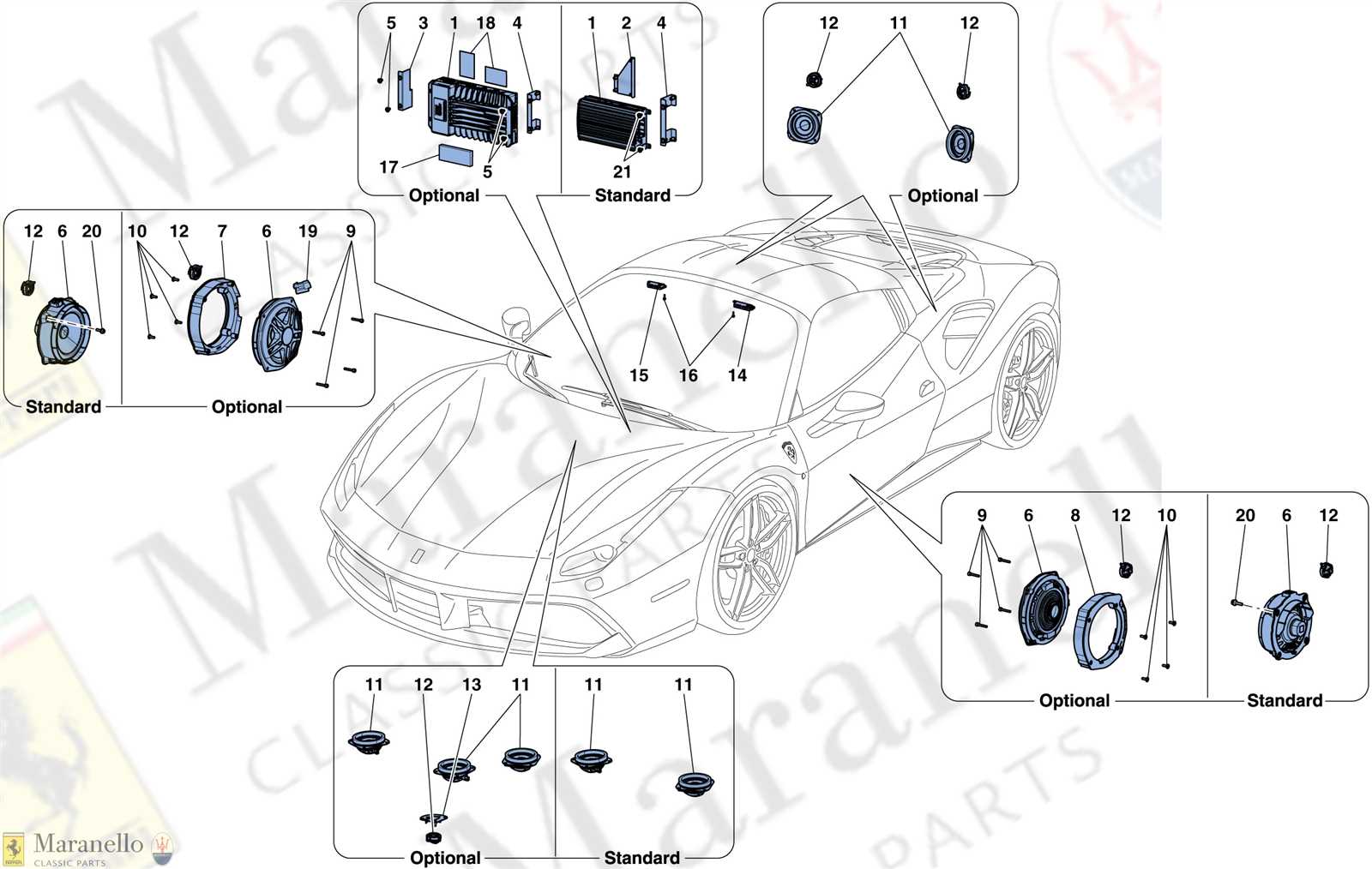 parts of a speaker diagram