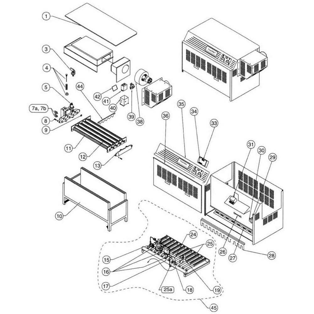 pentair pool heater parts diagram