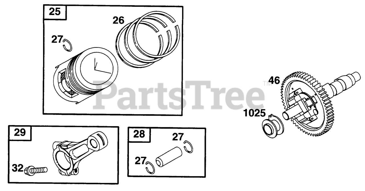 piston parts diagram