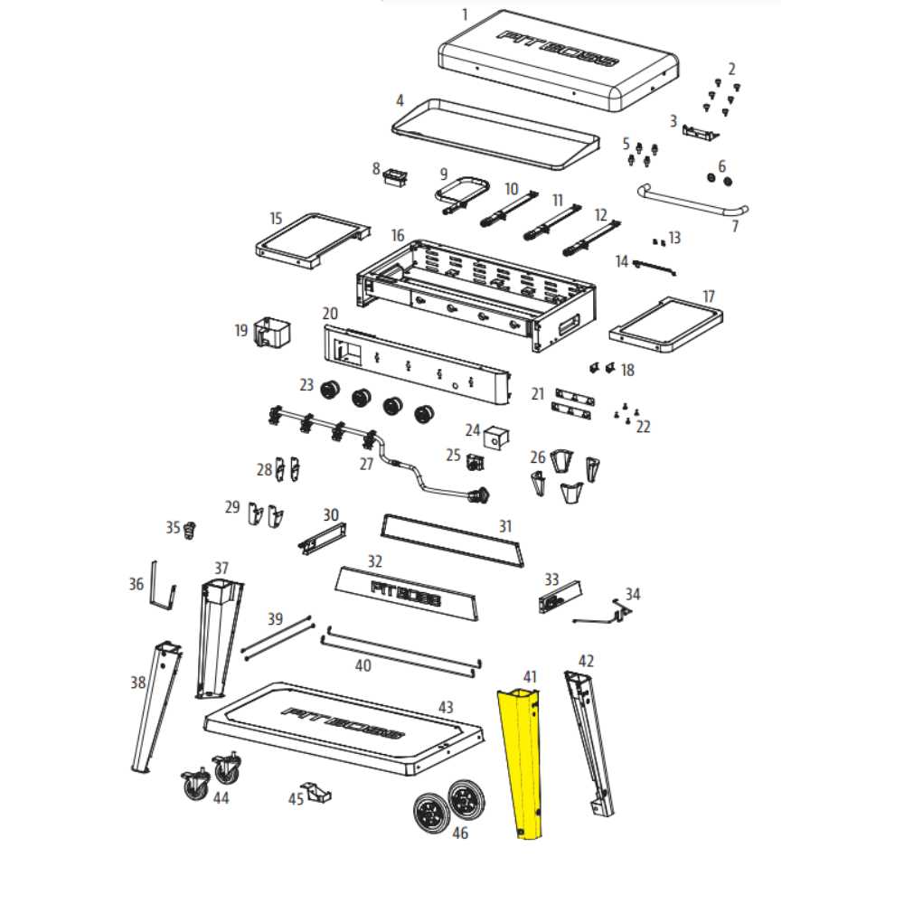 pit boss parts diagram