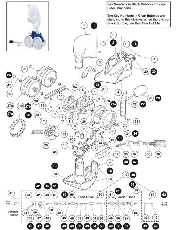 polaris 3900 parts diagram