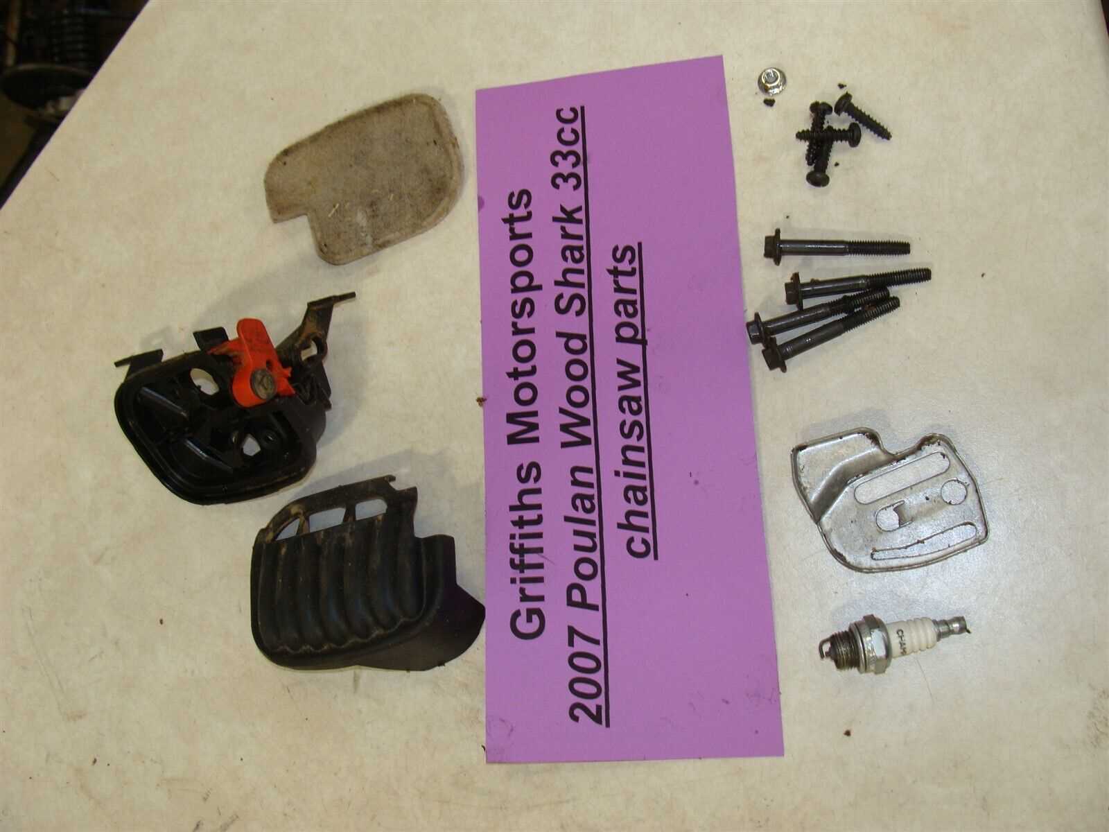 poulan p3314 chainsaw parts diagram