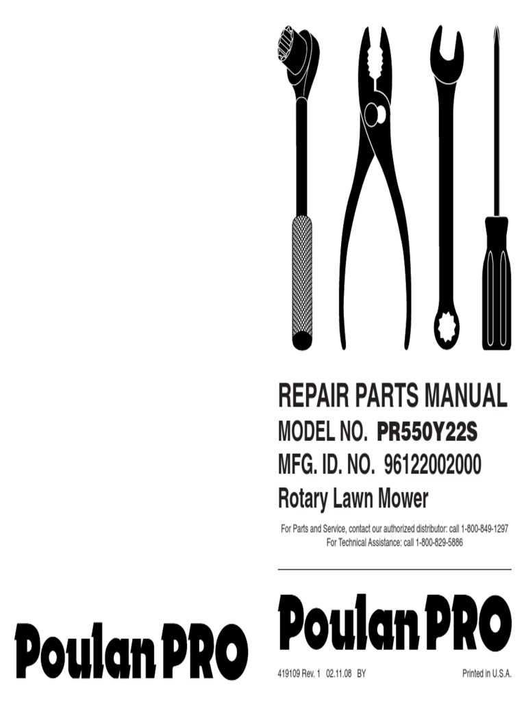 poulan pro 42 inch riding mower parts diagram