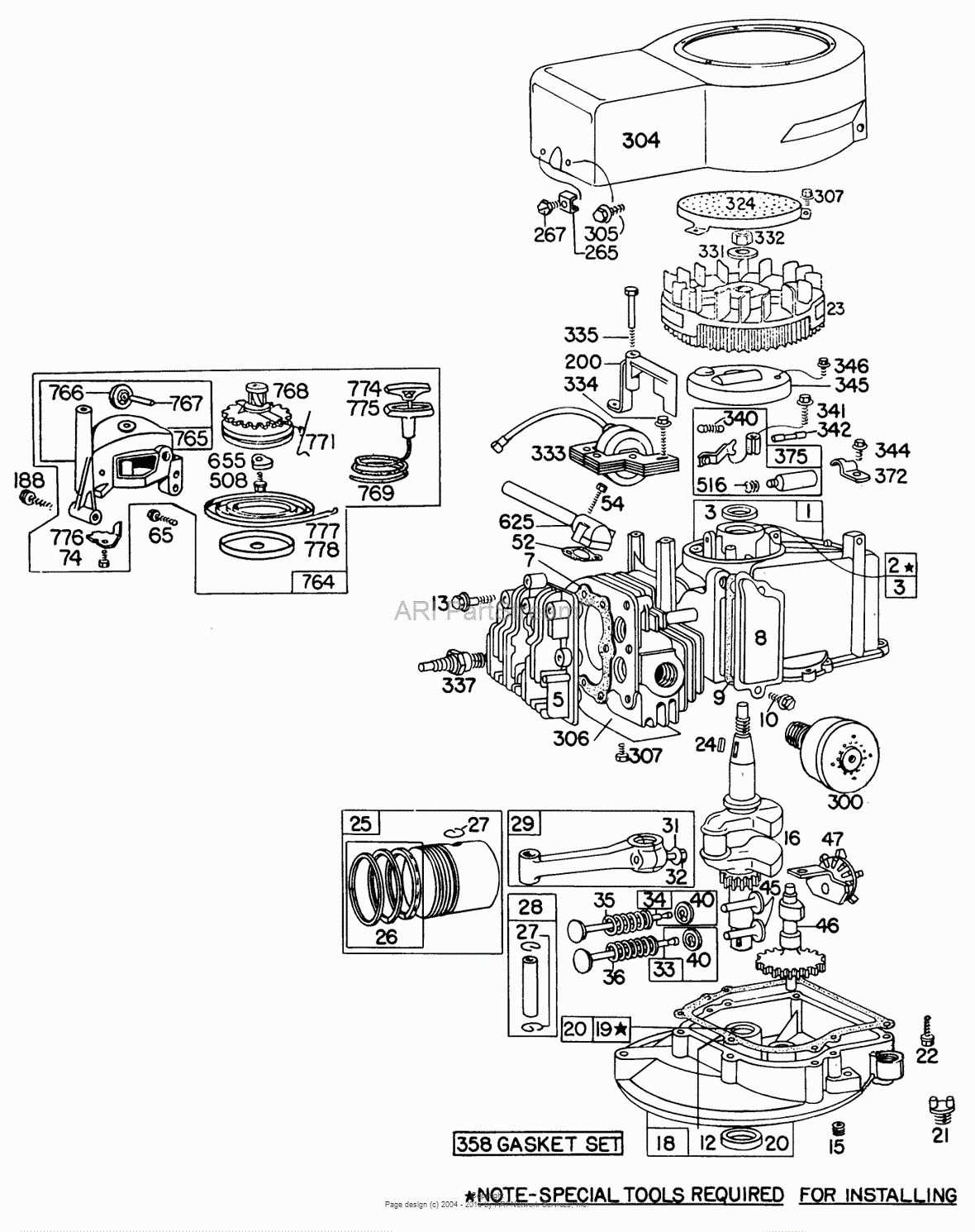 poulan pro 500e parts diagram