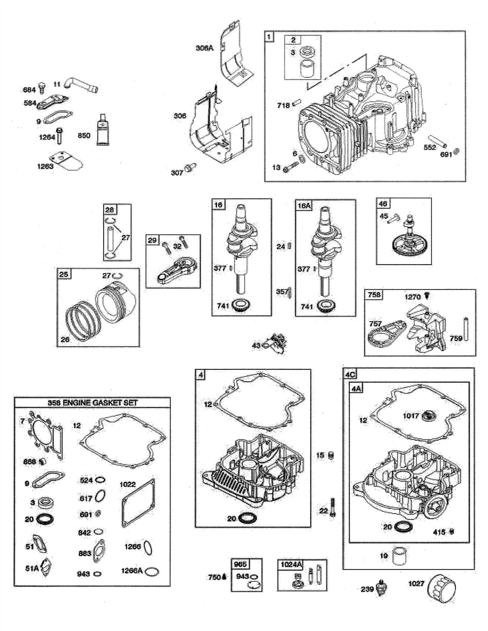 poulan pro pp175g42 parts diagram