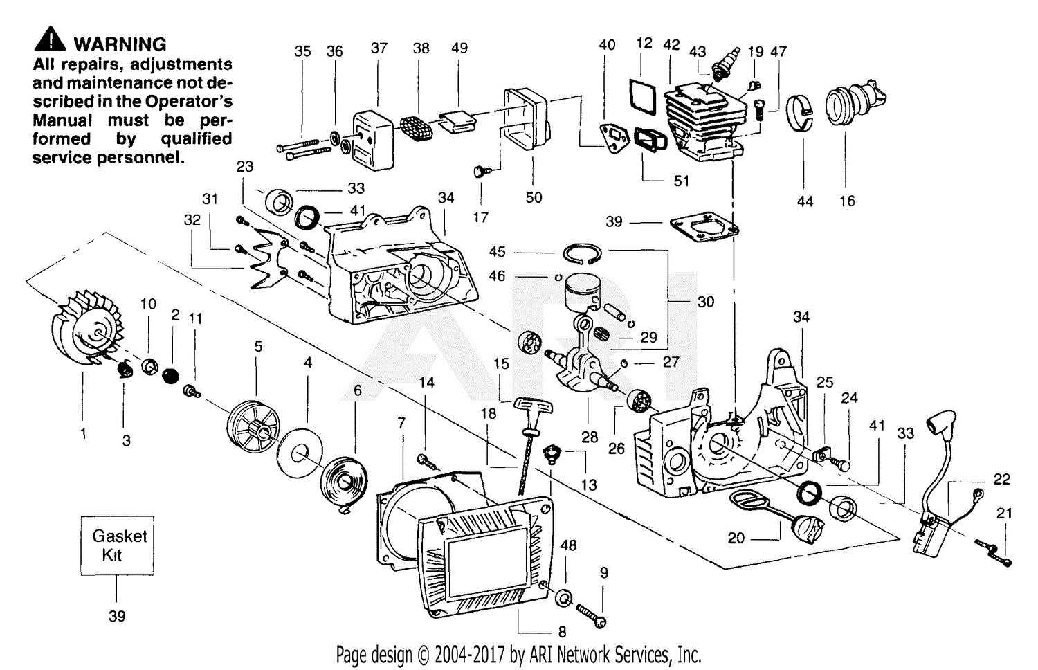 predator engine parts diagram