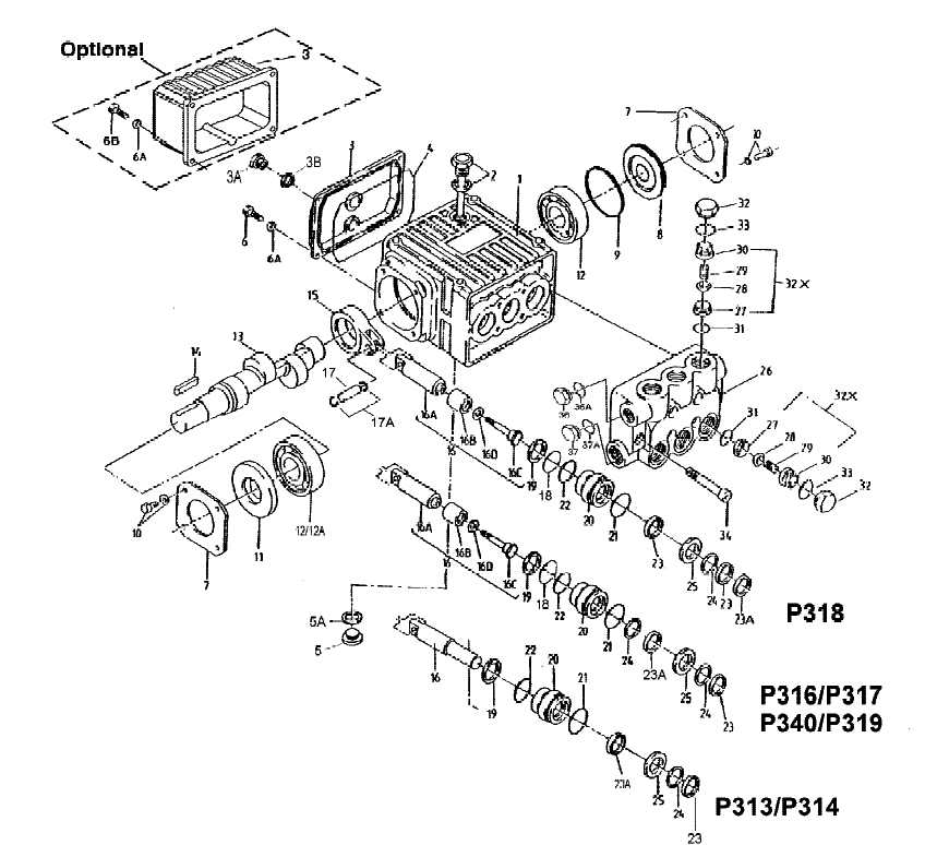 pressure washer pump parts diagram