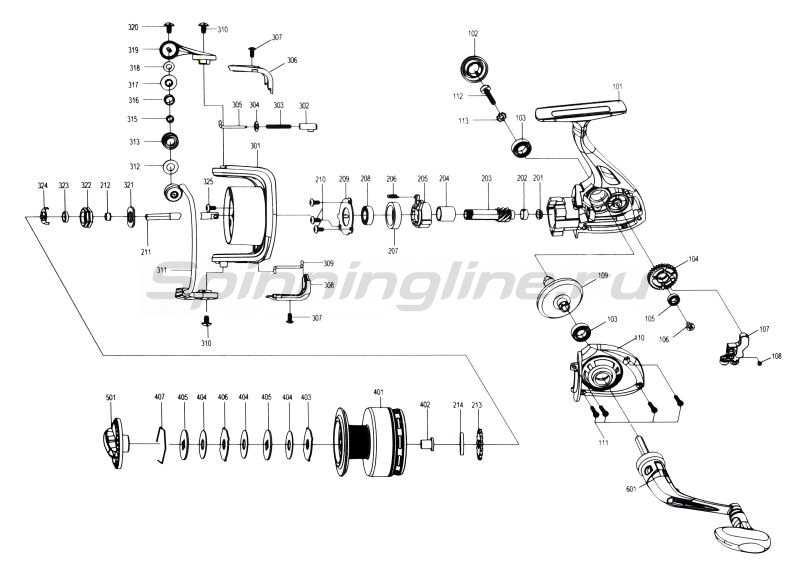 quantum fishing reel parts diagram