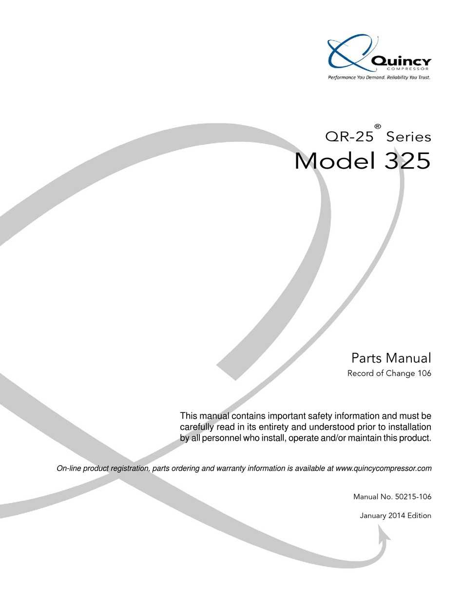 quincy compressor parts diagram