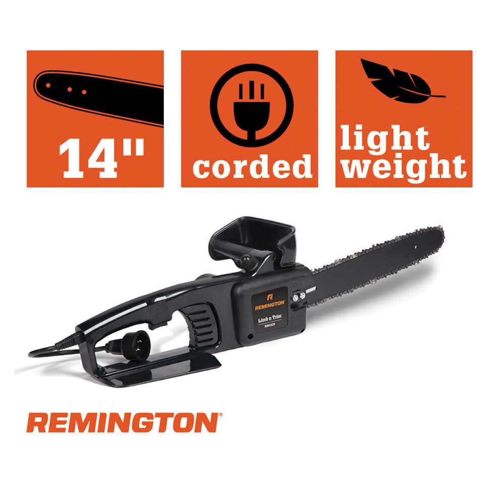 remington electric chainsaw parts diagram