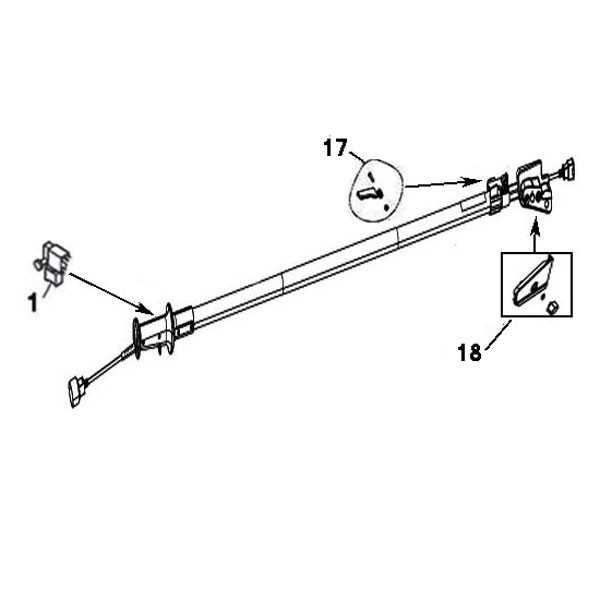 remington electric pole saw parts diagram