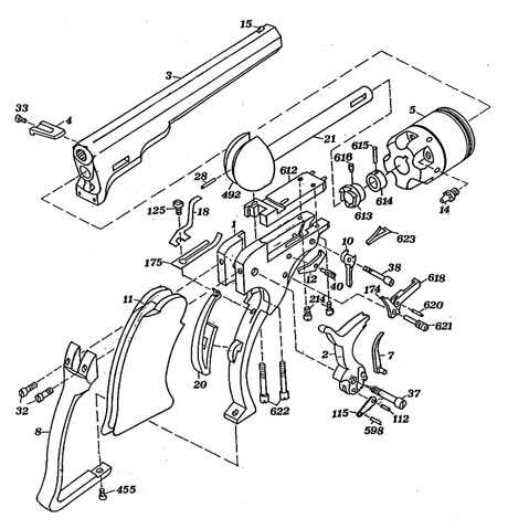 revolver parts diagram