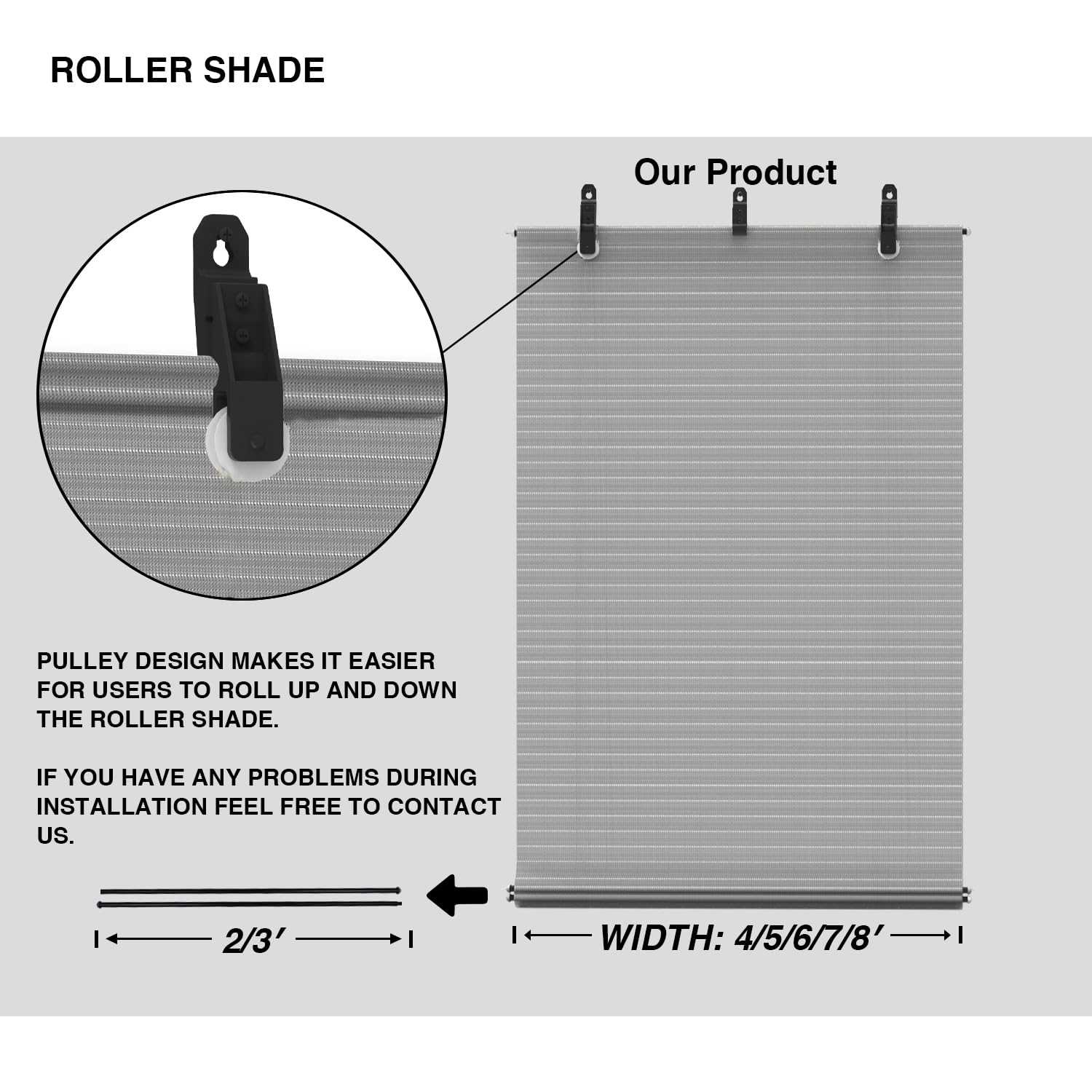 roller shade parts diagram