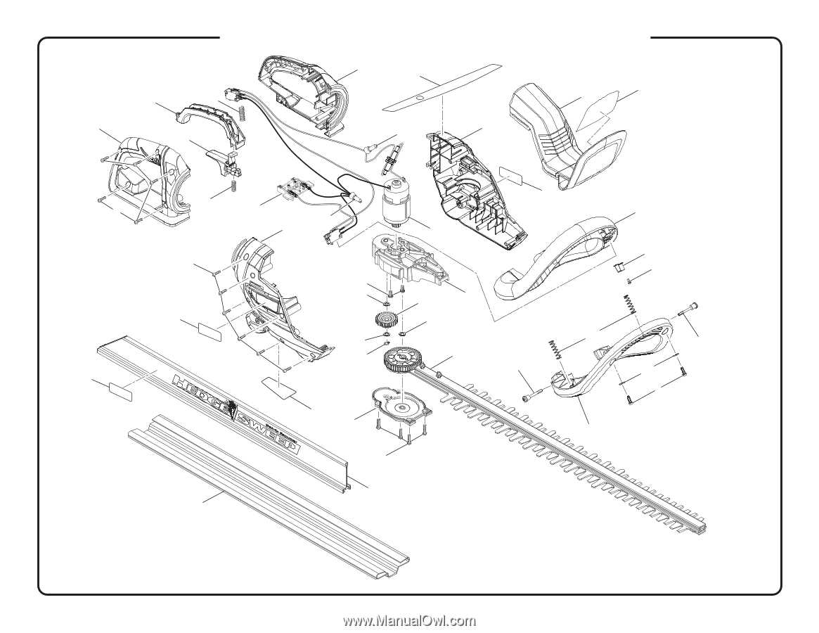 ryobi line trimmer parts diagram