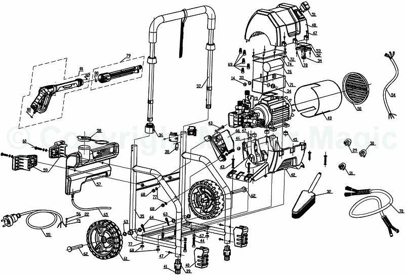 ryobi power washer parts diagram