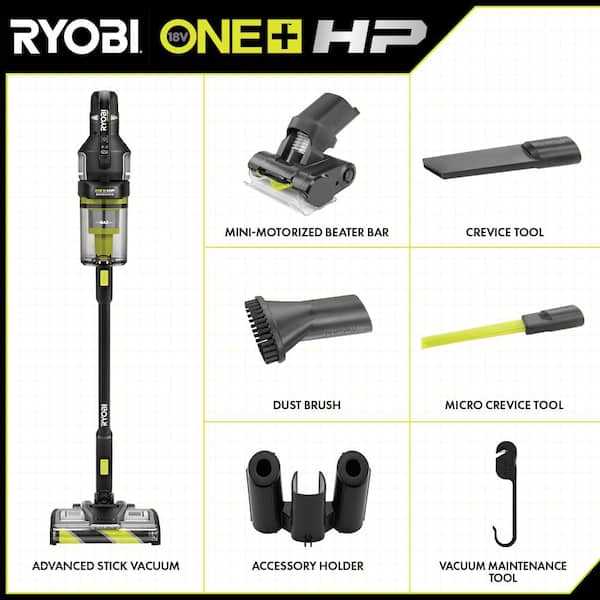 ryobi stick vacuum parts diagram