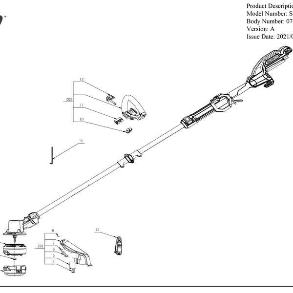 ryobi string trimmer parts diagram