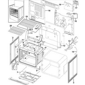 samsung stove parts diagram