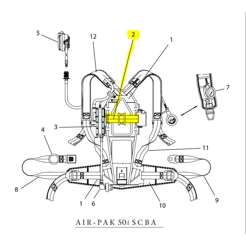 scott scba parts diagram