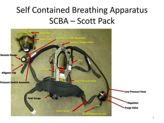 scott scba parts diagram