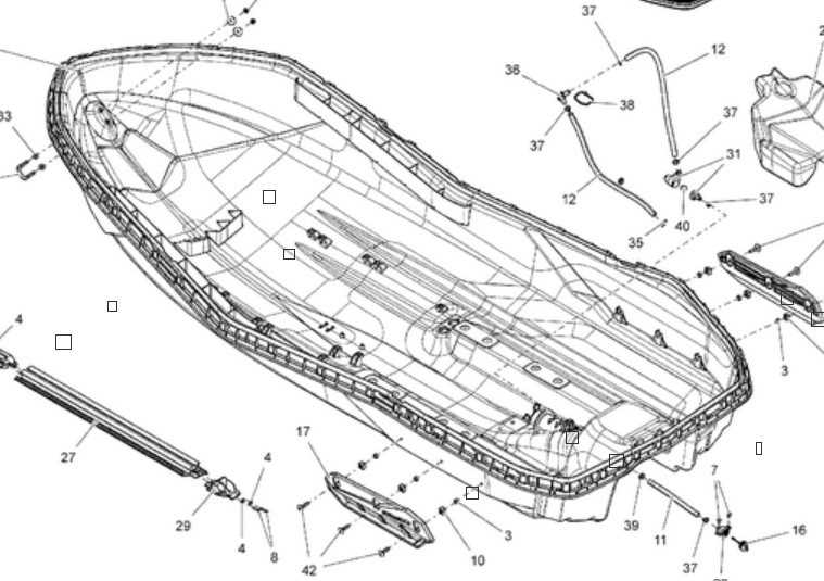 sea doo spark parts diagram