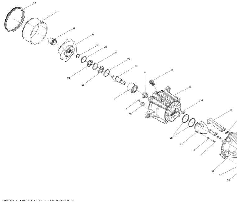 sea doo spark parts diagram