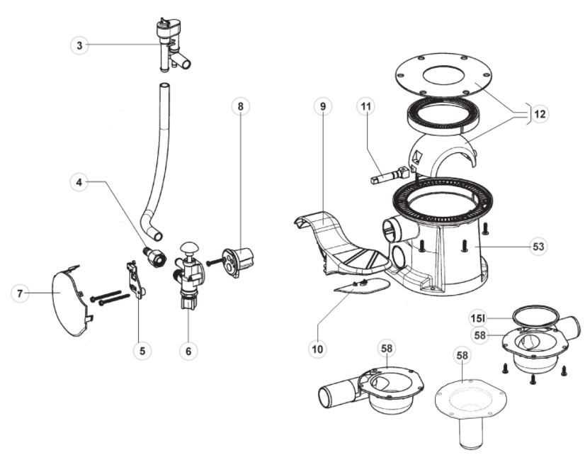 sealand toilet parts diagram