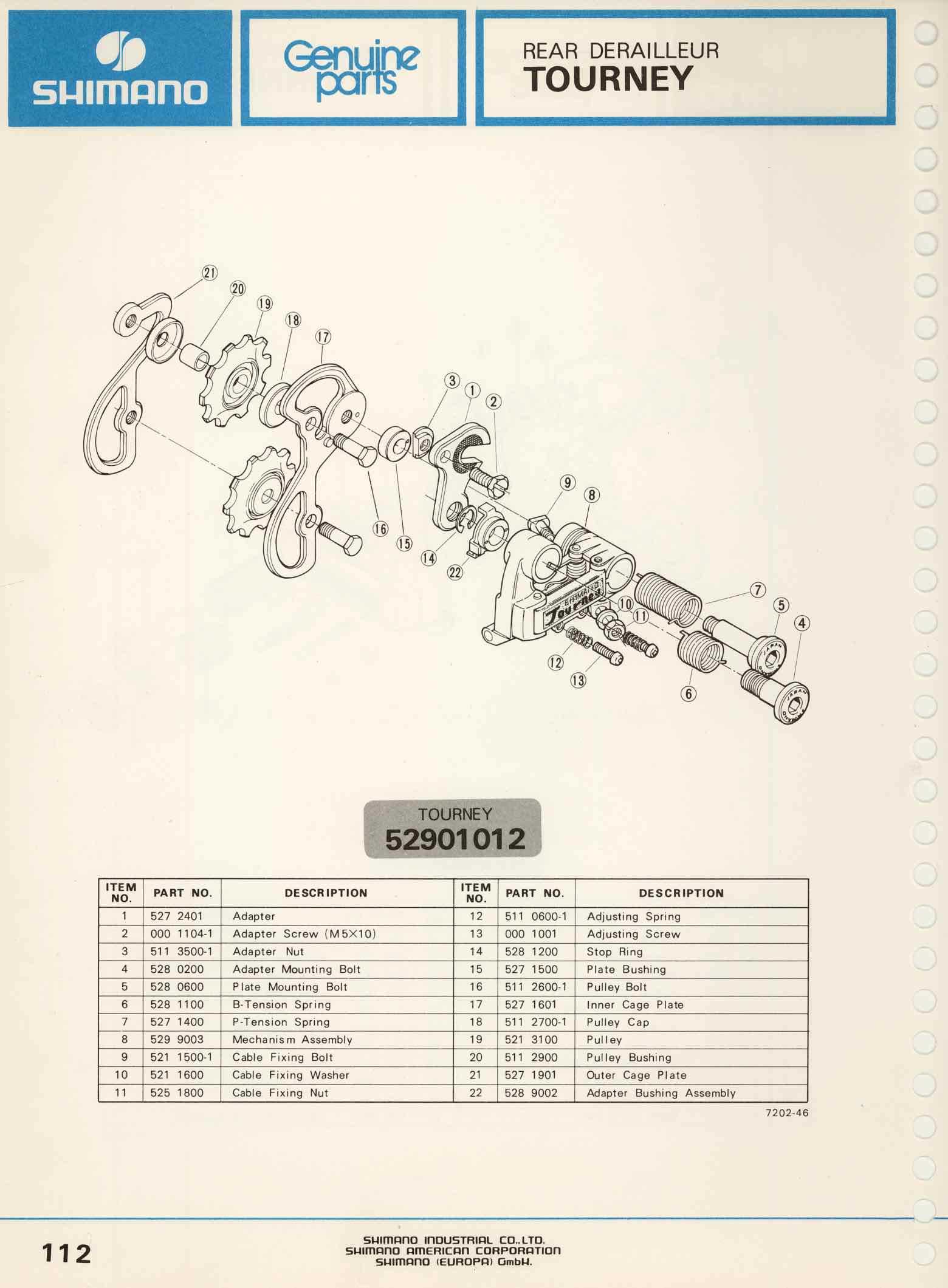 shimano slx dc parts diagram