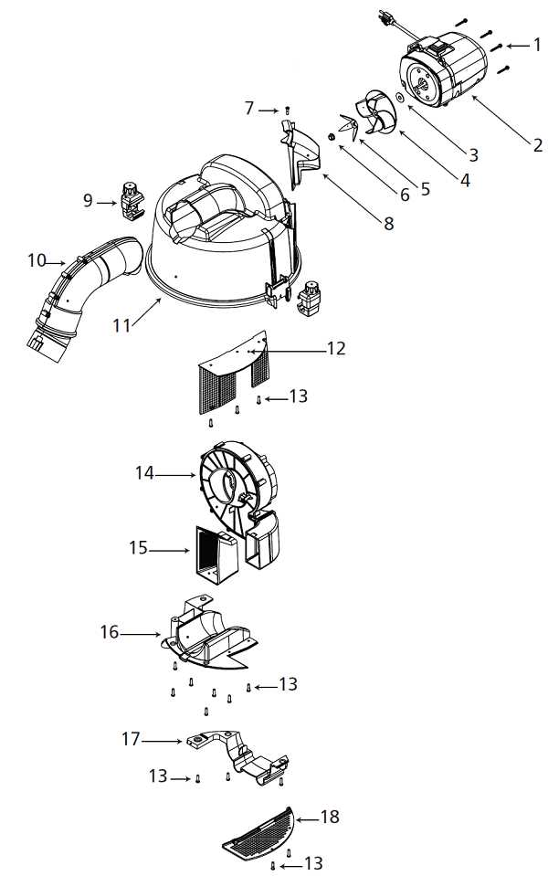 shop vac parts diagram