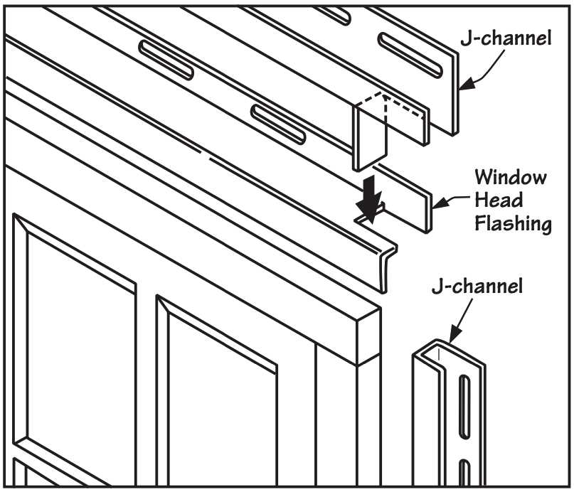 siding parts diagram