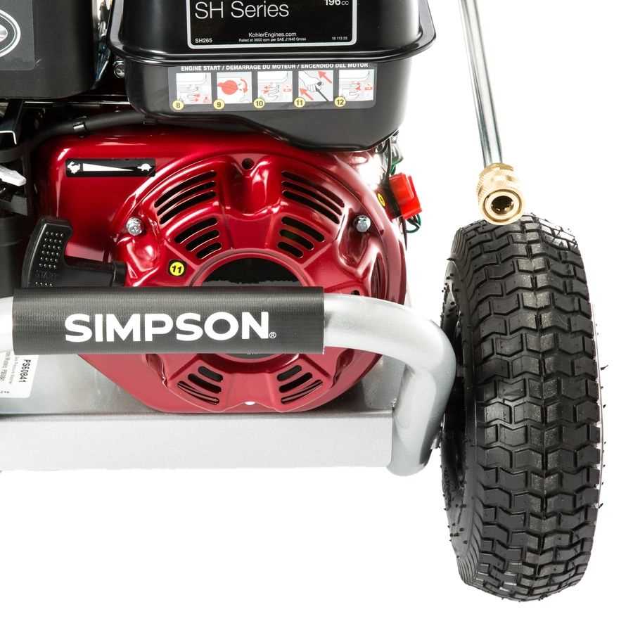 simpson 3300 pressure washer parts diagram