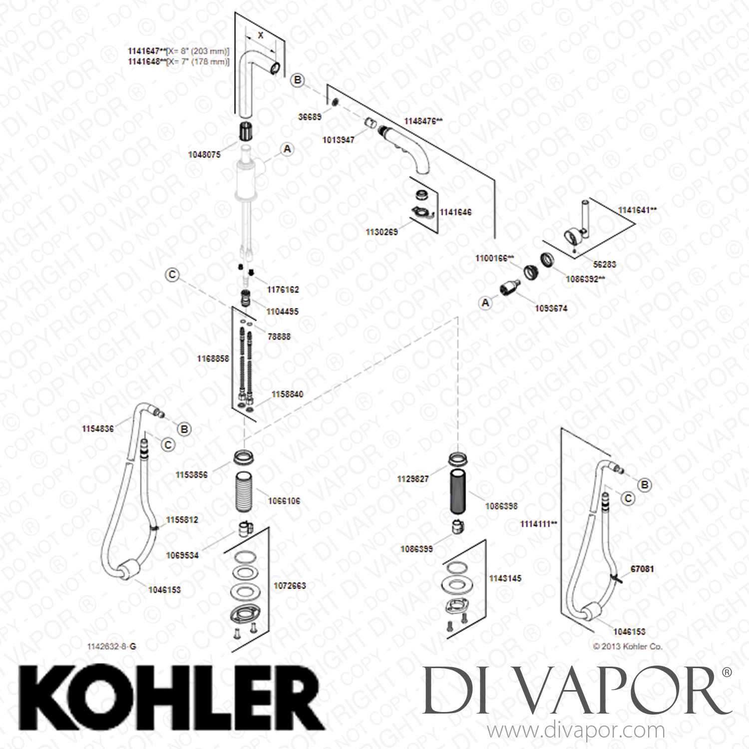 sink diagram parts