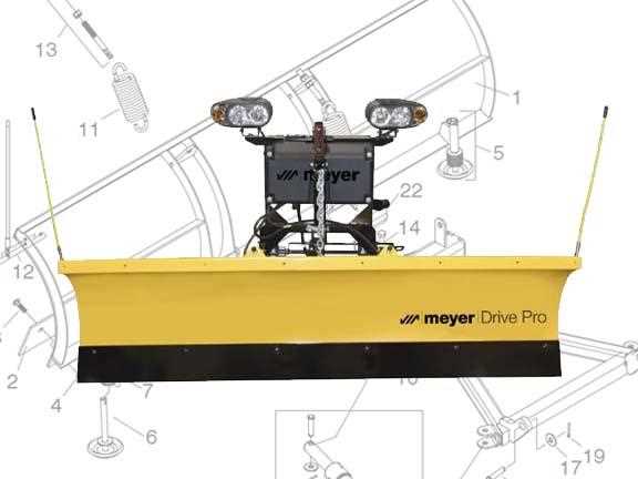 snow plow parts diagram