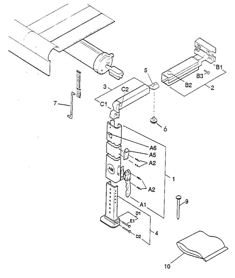 solera power awning parts diagram