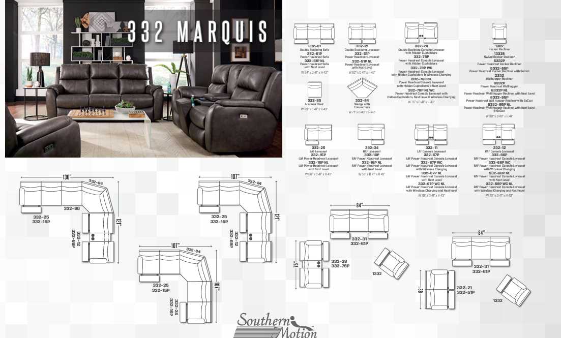 southern motion recliner parts diagram