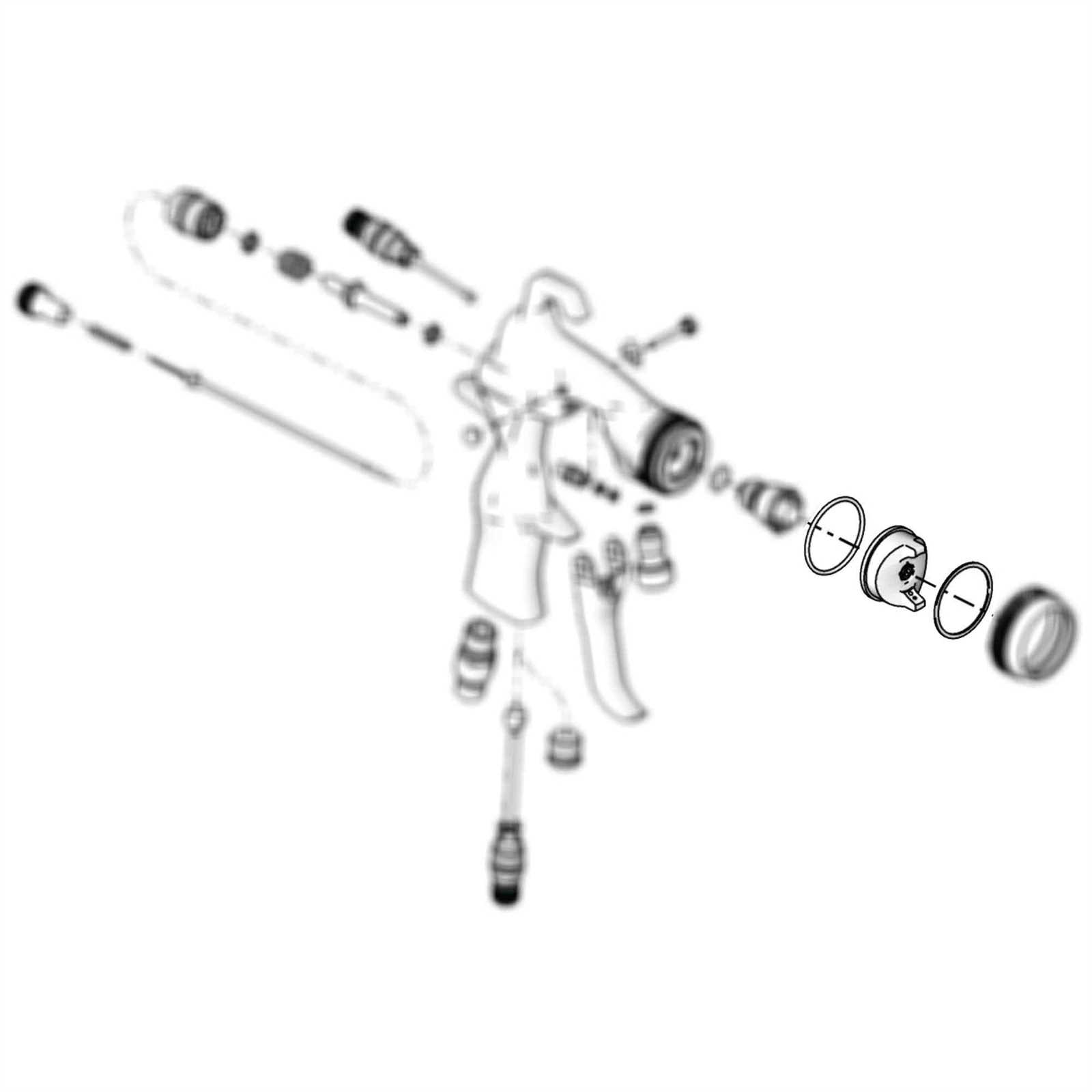 spray gun diagram parts