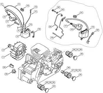 stihl 017 parts diagram