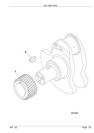 stihl 461 parts diagram