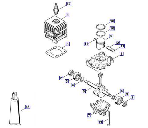 stihl bg55 parts diagram