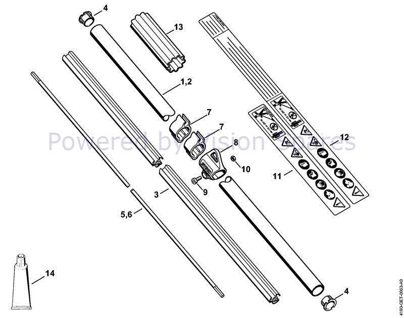 stihl fs 111 r parts diagram