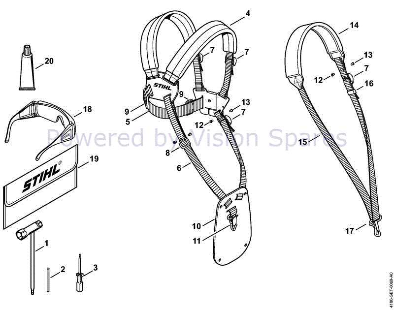 stihl fs 111 r parts diagram