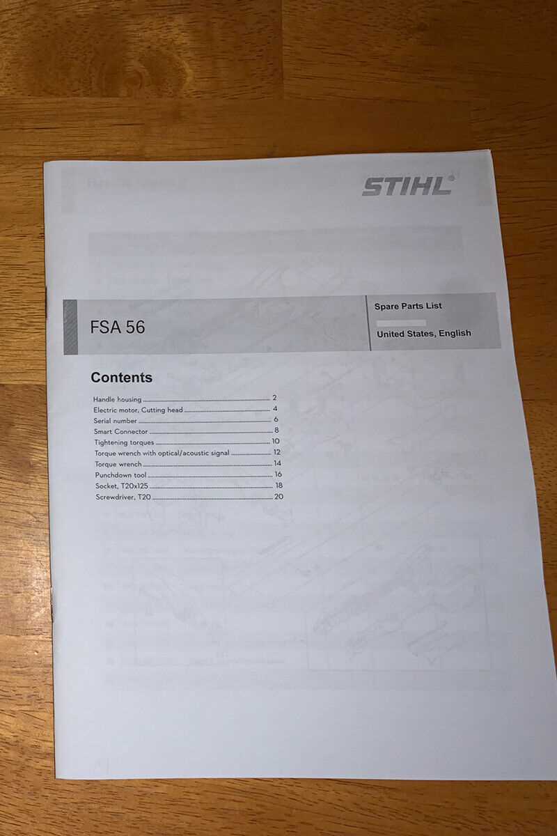 stihl fs 56c parts diagram