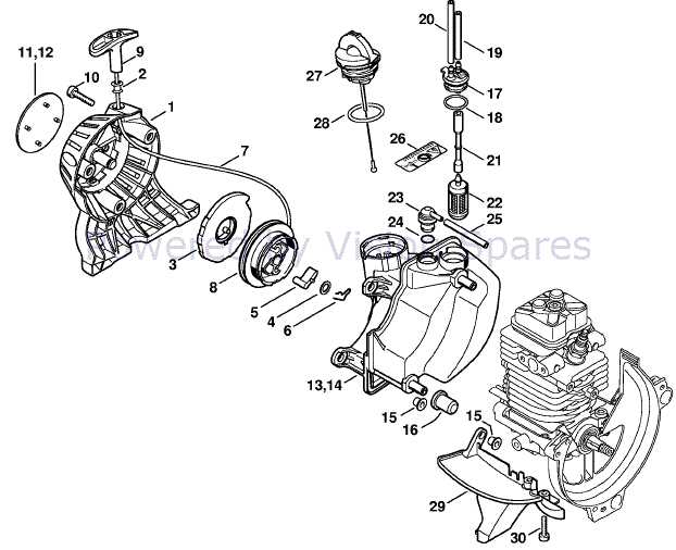 stihl fs 90 parts diagram pdf