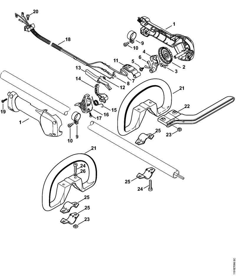 stihl km94r parts diagram