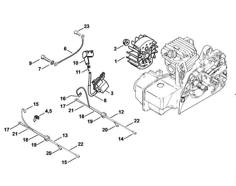 stihl ms 211 parts diagram